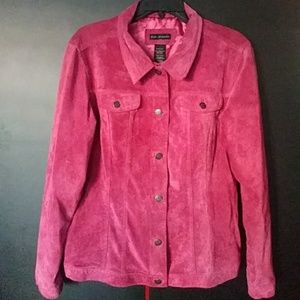 For Joseph XL Vintage suede jacket